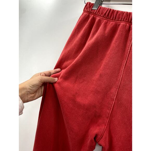 Re/Done x Hanes Red Jogger Sweatpants - Picture 5 of 5